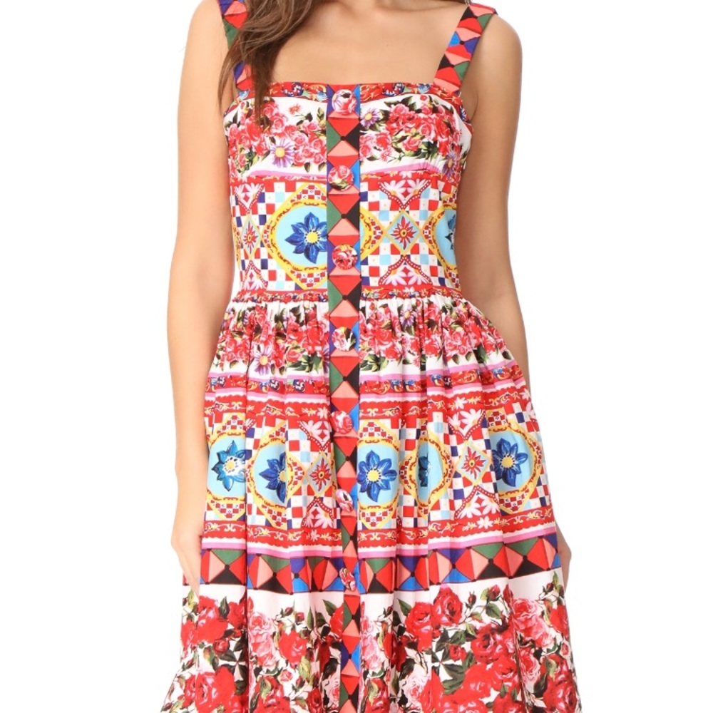 Super fun floral dress ! - Picture 3 of 3